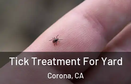  Tick Treatment For Yard Corona, CA